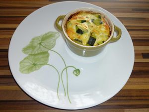 flan courgettes