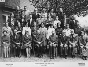 Professeurs- 1973-74