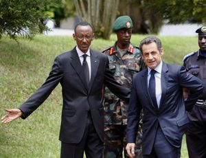 Sarkozy Kagame kabarebe