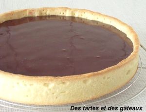 Tarte choc - framboises 3 GF