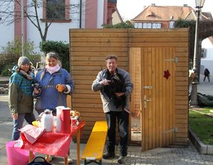 Waffelhuetteaufbau