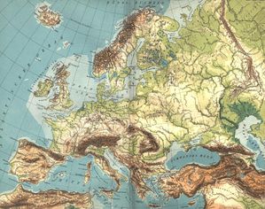 Europe geographique grande