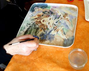 peinture porcelaine reportage mars 2013 (1)