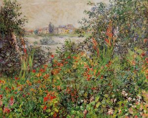 Fleurs à Vétheuil Claude Monet 1881