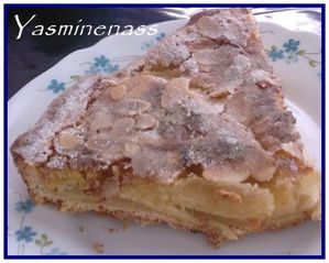 tarte aux poires et amandes1