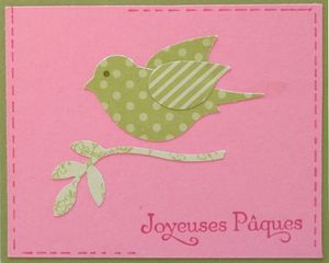 carte oiseau joyeuses paques christelle pouilly