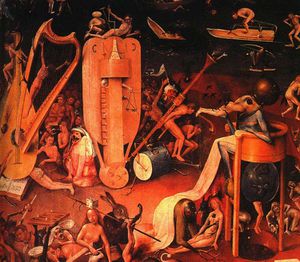 18 Triptych of Garden of Earthly Delights(detail)