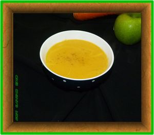 velouté carottes pommes