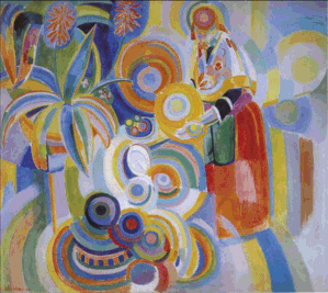 Robert Delaunay R-La grande Portugaise-1916-Le Cubisme