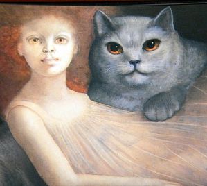 Leonor Fini Chats Tableaux 1 Montmartre Secret