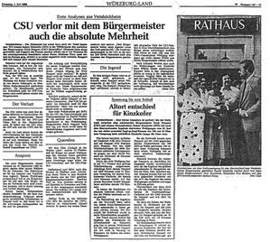 Mainpost1.7.1986Buergermeisterwahl