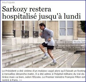 jogging sarkozy
