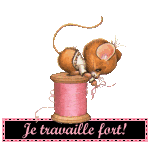 Je travaille fort