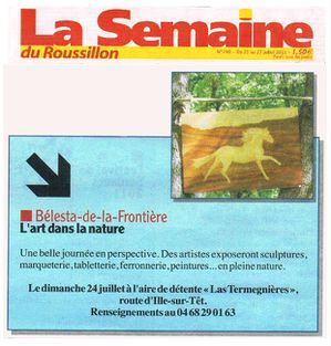 art dans la nature sem rou
