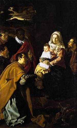 Adoration des mages Velasquez