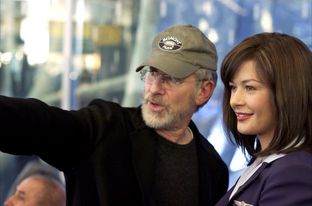 Le Terminal - Steven Spielberg et Catherine Zeta-Jones