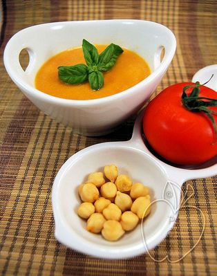Crema de tomates y garbanzos (11)