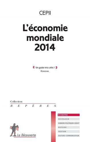 « L'économie mondiale 2014 » par le CEPII