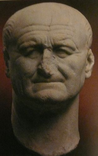Vespasien 70 ap JC marbre 30 cm de haut Copenhague