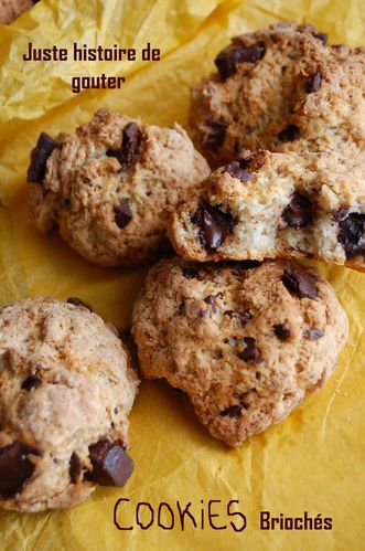 cookies briochés
