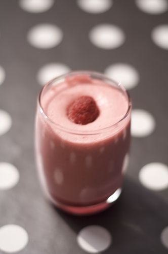 mousse framboise