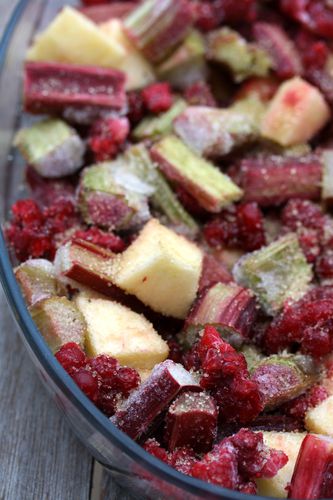 crumble rhubarbe fruits rouges (1) modifié-1