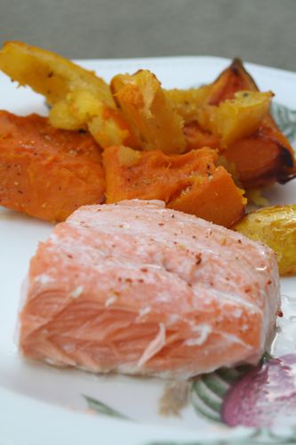 saumon et potimarron rôti tonka noisette (3)