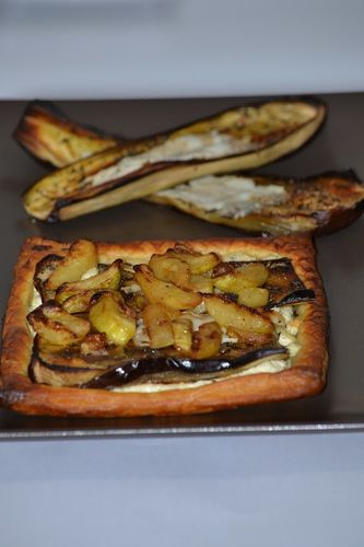 Feuillete courgettes aubergines 2
