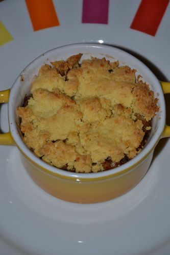 Crumble de girolles 1