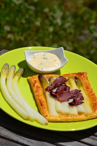Feuilleté asperges 1