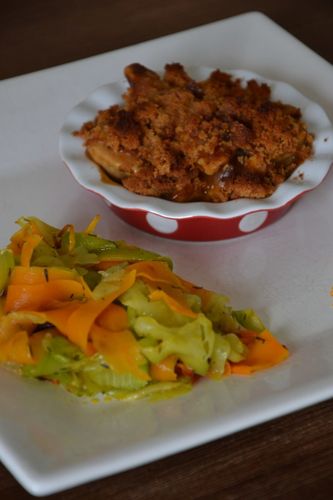 Crumble poulet 1