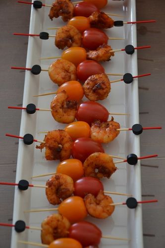 Crevettes pimenton
