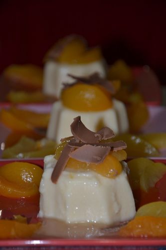 Panna cotta abricots 2