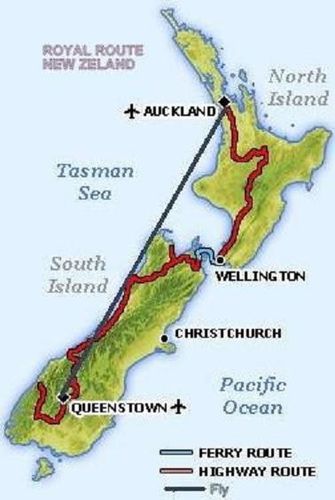 nouvelle Zélande la route royale