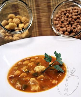 Guiso de garbanzos y castañas pilongas (21)