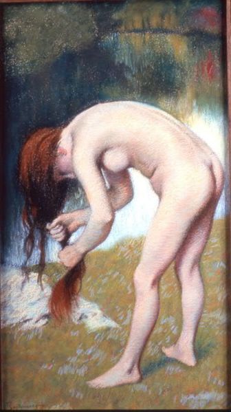 Federico Zandomeneghi - Femme qui se seche
