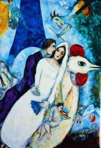 z chagall magnet