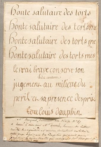 page écriture dauphin vente Toulon Boulay 24 III 2012