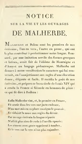 Malherbe 1