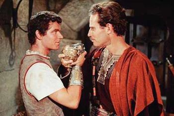 Ben Hur - Stephen Boyd et Charlton Heston