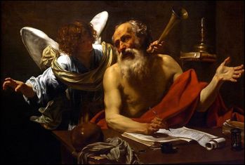 simon vouet saint jerome ange
