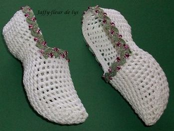 sabots au crochet3