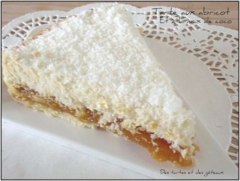 tarte aux abricots et noix de coco 3