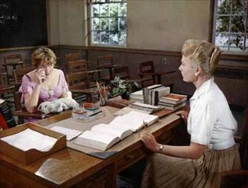 Comme un torrent - Shirley MacLaine et Martha Hyer