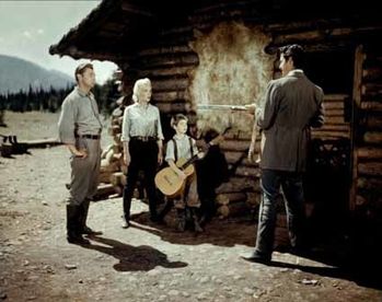 La rivière sans retour - Robert Mitchum, Marilyn Monroe, T