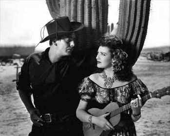 La Poursuite infernale - Victor Mature et Linda Darnell