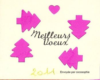carte de voeux de cocosophie