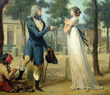 Incroyable et Merveilleuse - couple Directoire 1797