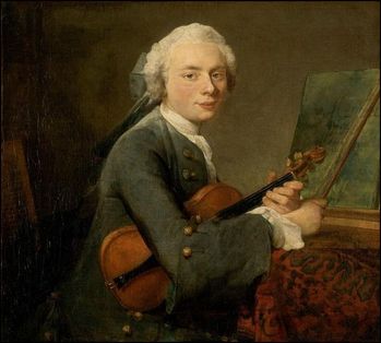 jean-simeon chardin charles-theodose godefroy enfant violon