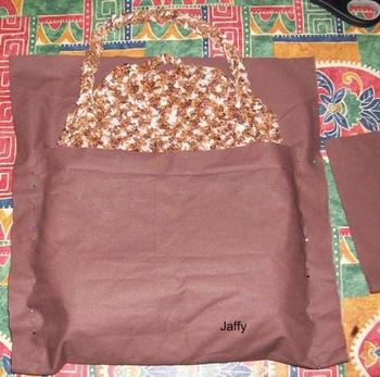 sac à l'intérieur de la doublure
